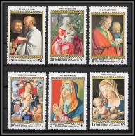 0181/ Umm Al Qiwain ** MNH Michel N° 483 / 488 A Albrecht Durer Peinture Tableaux Paintings  - Umm Al-Qiwain