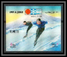 0151/ Umm Al Qiwain ** MNH Michel N°514 Patinage Skating Timbre 3d / 3d Stamp Jeux Olympiques (olympic Games) Sapporo 72 - Umm Al-Qaiwain