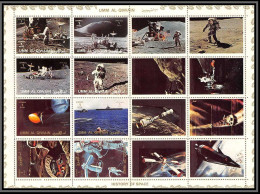 0125b/ Michel N° 1194 /1201 A Moon Exploration Espace (space) Umm Al Qiwain ** MNH 1972 - Umm Al-Qiwain