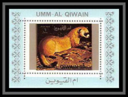 0119c/ Michel N°1541 Marte Martin Animaux Animals Umm Al Qiwain Deluxe Blocs ** MNH  - Umm Al-Qaiwain