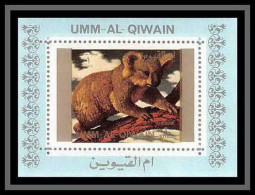 0119a/ Michel N° 1545 Koala Animaux - Animals Umm Al Qiwain Deluxe Blocs ** MNH  - Sonstige & Ohne Zuordnung