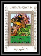 0036/ Umm Al Qiwain Deluxe Blocs ** MNH Michel N°1350 Abeille Bee Bourdon Bumblebee Insect Blanc  - Umm Al-Qiwain