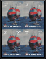 0451/ Umm Al Qiwain ** MNH N°1666 Voile Sailing 3d PLASTIC BLOC 4 Jeux Olympiques Olympic Games 1972 - Umm Al-Qiwain