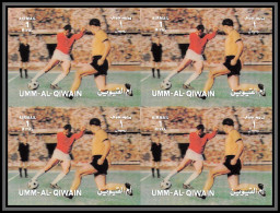 0452/ Umm Al Qiwain ** MNH N°1667 Football Soccer 3d PLASTIC BLOC 4 Jeux Olympiques Olympic Games 1972 - Umm Al-Qaiwain
