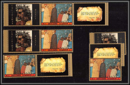 0383/ Umm Al Qiwain ** MNH Michel N°911 A Dante Tableau (Painting) Vignettes Labels Nino Visconti Complet - Religie