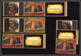 0380/ Umm Al Qiwain ** MNH Michel N°911 A Dante And Beatrice Tableau (Painting) Vignettes Labels Complet - Religie