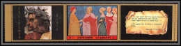 0371/ Umm Al Qiwain ** MNH Michel N°915 A Dante Tableau (Painting) Vignettes Complet Rabah Raab - Religious