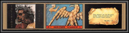 0365/ Umm Al Qiwain ** MNH Michel N°918 A Dante Tableau (Painting) Vignettes Labels Eagle Of Souls - Religieux