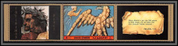 0365/ Umm Al Qiwain ** MNH Michel N°918 A Dante Tableau (Painting) Vignettes Labels Eagle Of Souls - Umm Al-Qaiwain