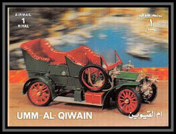 0308/ Umm Al Qiwain ** MNH N°1644 3D Platic Grand Format Voiture Ancienne ( Old Cars) 1972 Large Format 7.5x6.7cm - Umm Al-Qiwain