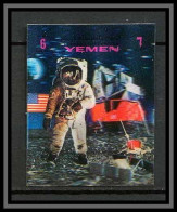 0263 Yemen Royaume Kingdom ** MNH Michel N° 1084 Espace Space Research Astronaut Moon 3d Stamps Three Dimensional - Yemen