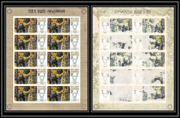 0321/ Umm Al Qiwain Michel N°219 Renoir B Error Printed Both Sides Non Dentelé Imperf Mint Sheet Tableau Painting - Impressionisme