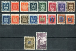 San Marino 1945 Yvert 259-76 ** MNH. - Unused Stamps