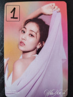 Photocard K POP Au Choix  TWICE 13th Mini Album With You Jihyo - Autres & Non Classés