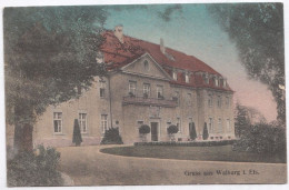 Gruss Aus Walburg, Walbourg Elsass Bas-Rhin,1917 - Autres & Non Classés