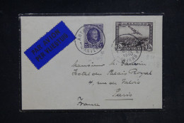 BELGIQUE - Enveloppe De Anvers Pour Paris Par Avion En 1930 - L 153049 - Storia Postale