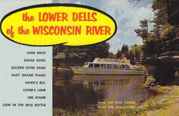 AK 214089 USA - Wisconsin - The Lower Dells Of The Wisconsin River - Sonstige & Ohne Zuordnung