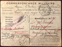 France, WW1 Divers Sur CPFM - Hôpital - Vendée 1914 - (B2841) - 1. Weltkrieg 1914-1918