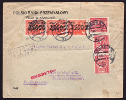 POLAND 1924. Old Cover To Czeshoslovakia - Lettres & Documents