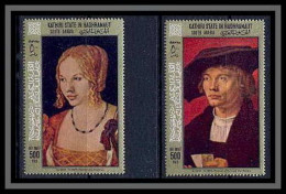 Aden - 1019a Kathiri State In Hadhramaut ** MNH N°218/219 DURER Tableau Tableaux Paintings Cote 18 Euros - Other & Unclassified