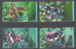 2008 793 Aitutaki Butterflies MNH - Aitutaki