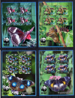 2008 793 Aitutaki Butterflies MNH - Aitutaki