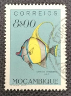 MOZPO0373U6 - Fishes - 8$00 Used Stamp - Mozambique - 1951 - Mosambik