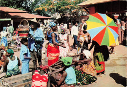 SENEGAL - L'Afrique En Couleurs - Marché Africain - Africa In Pictures - Animé - Le Marché - Carte Postale - Sénégal