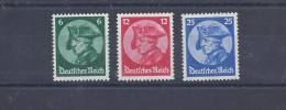 GERMANY (1933 SG#490-492 Frederick The Great) MNH SuperB Cat.Val. £ 345.00 - Ungebraucht