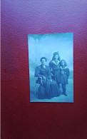 62 - BERCK - CARTE PHOTO - " FAMILLE JEAN LEVY ( HABILLÉ EN FEMME ) -  1908 - JUIFS - JUDAICA - " TRES RARE " - - Judaísmo