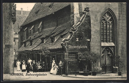 AK Nürnberg, Gasthaus Bratwurstglöcklein  - Nürnberg