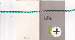 Clothilde Verschraegen-De Rop, Overmere 1911, Gent 1970 - Obituary Notices