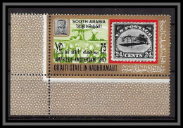 Aden - 1041a Qu'aiti State In Hadhramaut ** MNH N°105 A Amphilex 67 Amsterdam Stamps On Stamps Philatelic Exhibition 196 - Yemen