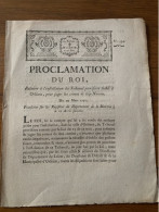 Décret De Loi Pour Sarrebourg Moselle  1792 Tribunaux - Documents Historiques