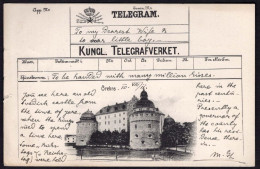 SWEDEN 1910. Nice Postcard To Hungary - Lettres & Documents