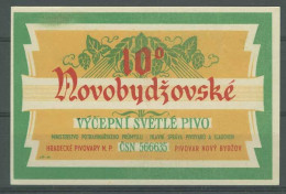 Tchécoslovaquie Tchéquie  Etiquette Bière Czechoslovakia Czech Beer Label - Bier