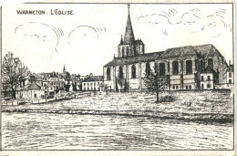 Warneton - L Eglise - Feldpost - Autres & Non Classés