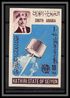 Aden - 1062a Kathiri State Of Seiyun ** MNH N°85B Syncom Espace Space UIT ITU Satellite Telecom Non Dentelé Imperf - Asien