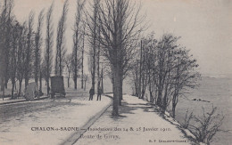 CHALON SUR SAONE(INONDATION) 1910 - Chalon Sur Saone