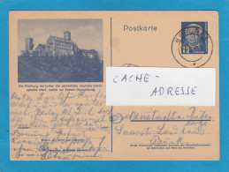 P 47/04. GANZSACHE AUS ERFURT. - Postcards - Used