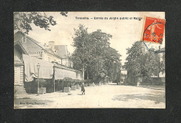 47 - TONNEINS - Entrée Du Jardin Public Et Mairie - 1907 - Tonneins