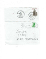 69 LYON -BT 8/4/1984 &  Flammes SECAP1/2/1989 Révolte & Musée Des Canuts 1361 - Commemorative Postmarks