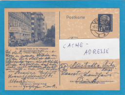 P 47/03. GANZSACHE AUS ERFURT. - Postcards - Used
