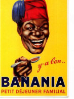 Carte PUB Y A Bon Banania,10399 Elisabeth, C P C 1998 - Advertising