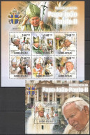 Bc594 2011 Guinea-Bissau Pope John Paul Ii Great Humanists Kb Mnh - Other & Unclassified