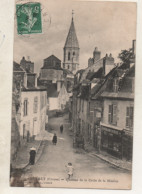 23. CPA - GUERET - Quartier De La Croix De La Mission - Commerces -  église - 1908 - - Guéret