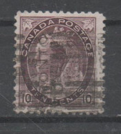 Canada, Used, 1897_8, Michel 71, 10 Cents - Usati