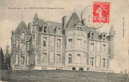CPA Montravers-Château Du Défend-662-Timbre     L2955 - Autres & Non Classés