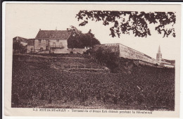 SAÔNE Et LOIRE - LA MOTTE-ST-JEAN - Terrasse Du Château-Fort Détruit Pendant La Révolution - Sonstige & Ohne Zuordnung
