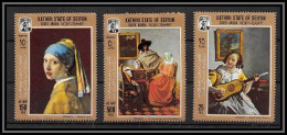 Aden - 1080 Kathiri State Of Seiyun ** MNH N°160/162 A Jan Van Der Meer Vermeer De Delft Tableau Paintings - Sonstige & Ohne Zuordnung